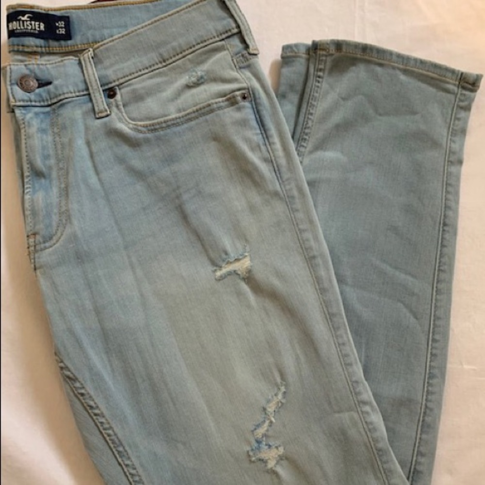 Hollister Skinny Jeans Torn Size 32W 32L